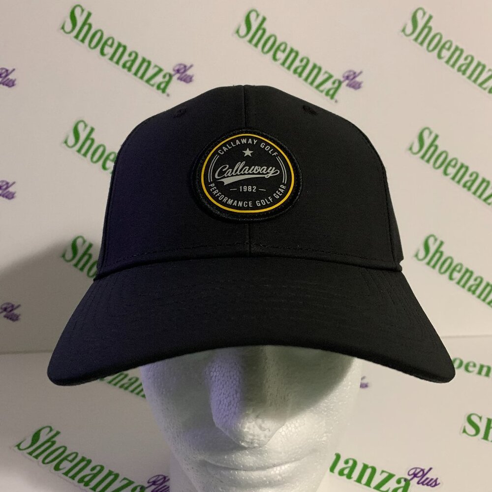 Callaway Hat Opening Shot BLK 23 Golf Adjustable Snapback Black Cap One Size